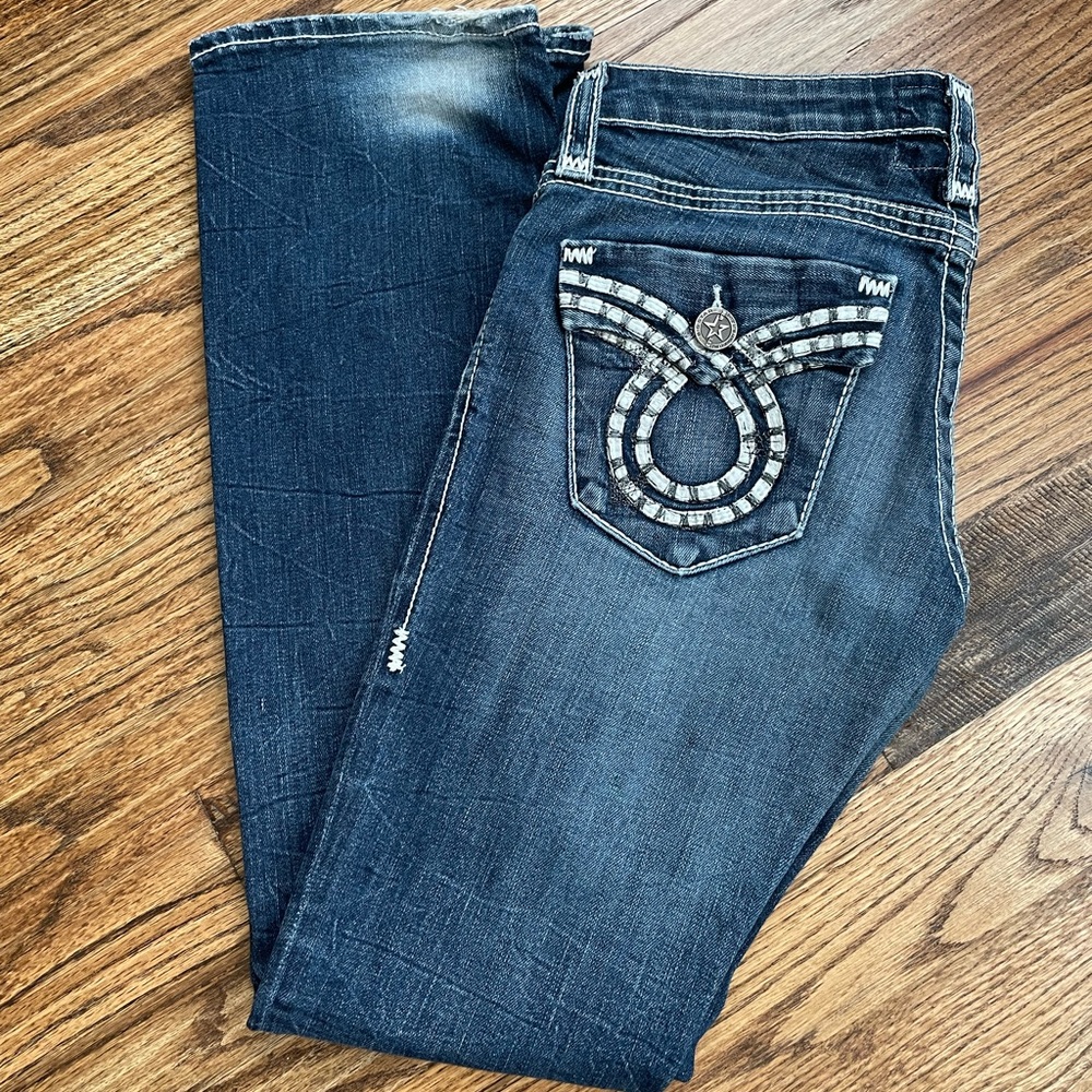 Big Star Liv Slim Boot Stretch Jean Size 27R